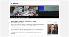 Desktop Screenshot of jillbarville.com