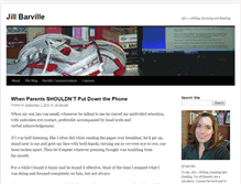 Tablet Screenshot of jillbarville.com